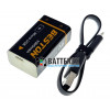 Аккумулятор Крона Li-ion Beston 9V 1000mah с зарядкой от micro USB