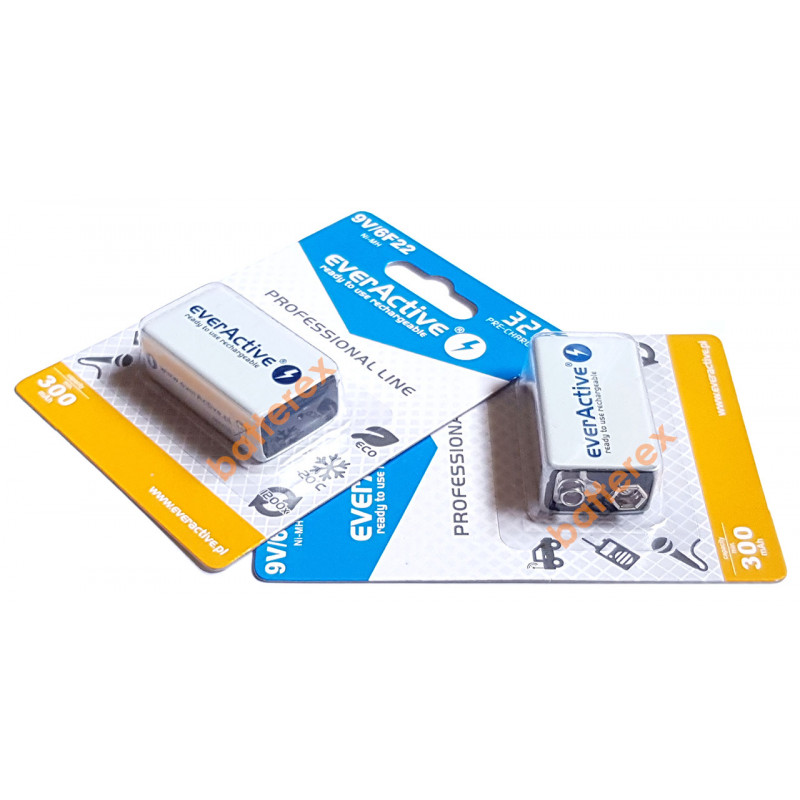 Аккумулятор Крона EverActive 9V 320mah