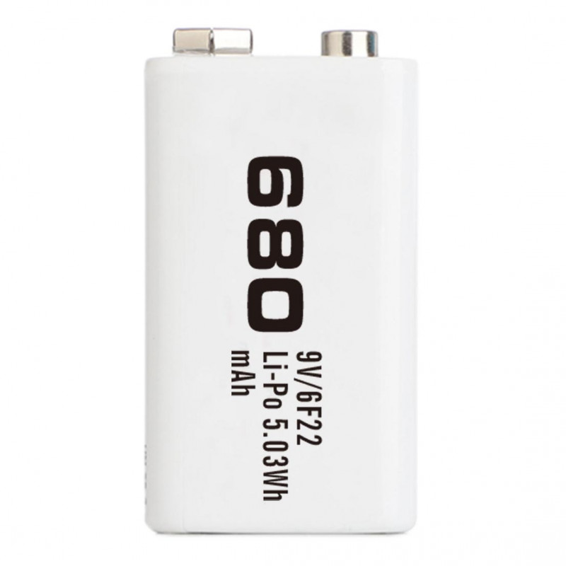 Аккумулятор Крона литий-полимерный Li-Po Soshine Li-7.4V-680 680 mah Аккумулятор Крона литий-полимерный Li-Po Soshine Li-7.4V-680 680 mah