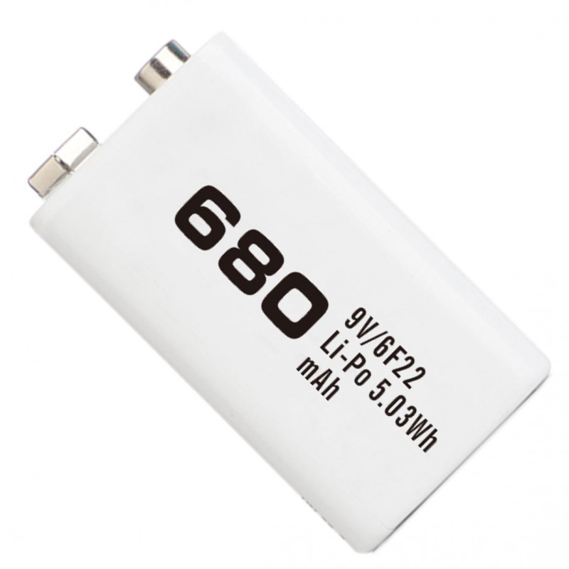 Аккумулятор Крона литий-полимерный Li-Po Soshine Li-7.4V-680 680 mah