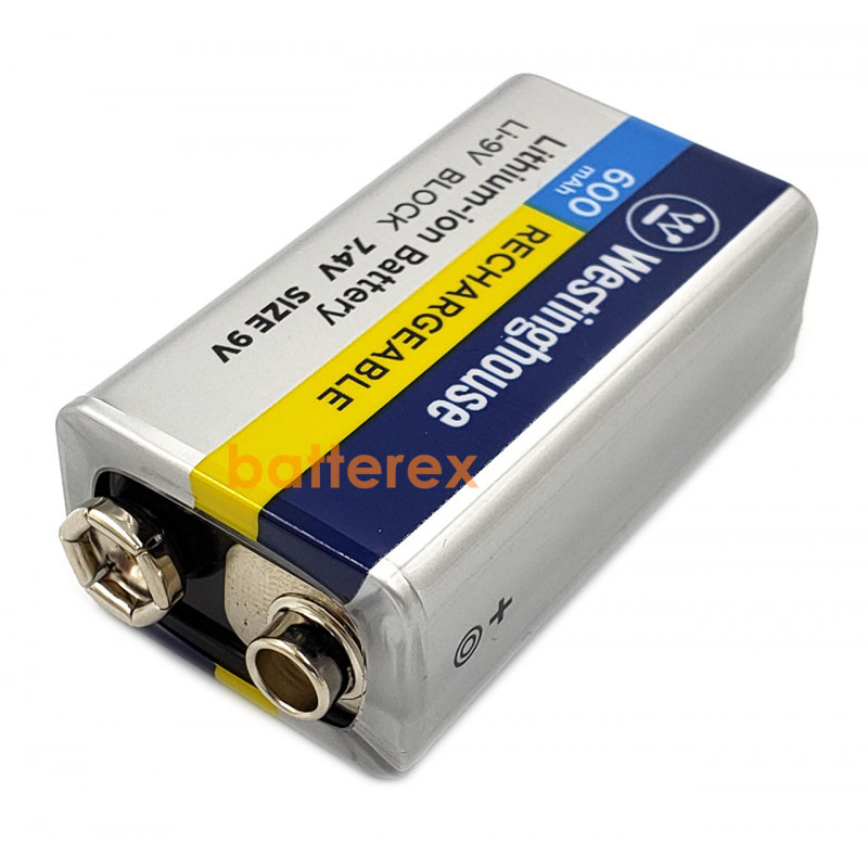Зарядное устройство Soshine SC-V1 и 2 аккумулятора Крона Li-ion Westinghouse 9V 600 mah Зарядное устройство Soshine SC-V1 и 2 аккумулятора Крона Li-ion Westinghouse 9V 600 mah