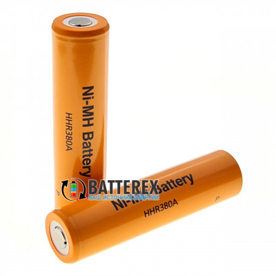 4/3A NiMH Panasonic HHR380A 3800mah Flat Top технический аккумулятор