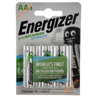 AA Energizer Extreme 2300 mah Pre-Charged - 4 аккумулятора в блистере. Оригинал, Япония.