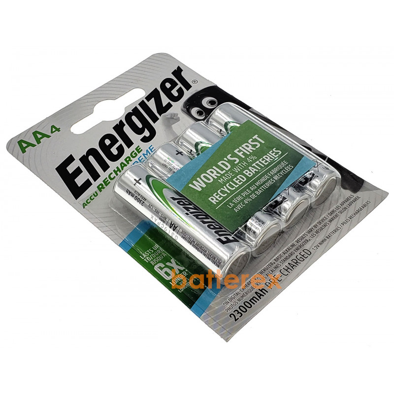 Аккумуляторы AA Energizer Extreme 2300 mah (4 шт. в блистере) Аккумуляторы AA Energizer Extreme 2300 mah (4 шт. в блистере)