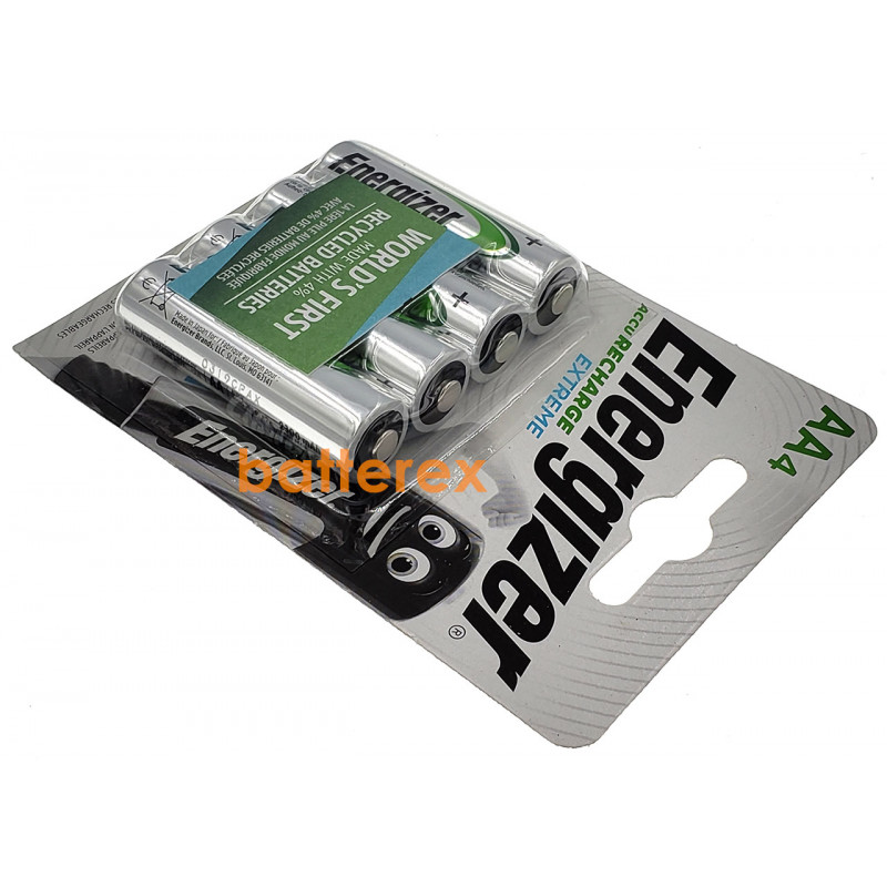 Аккумуляторы AA Energizer Extreme 2300 mah (4 шт. в блистере) Аккумуляторы AA Energizer Extreme 2300 mah (4 шт. в блистере)