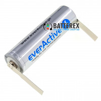 AA EverActive 2000mah Silver Line с лепестками под пайку