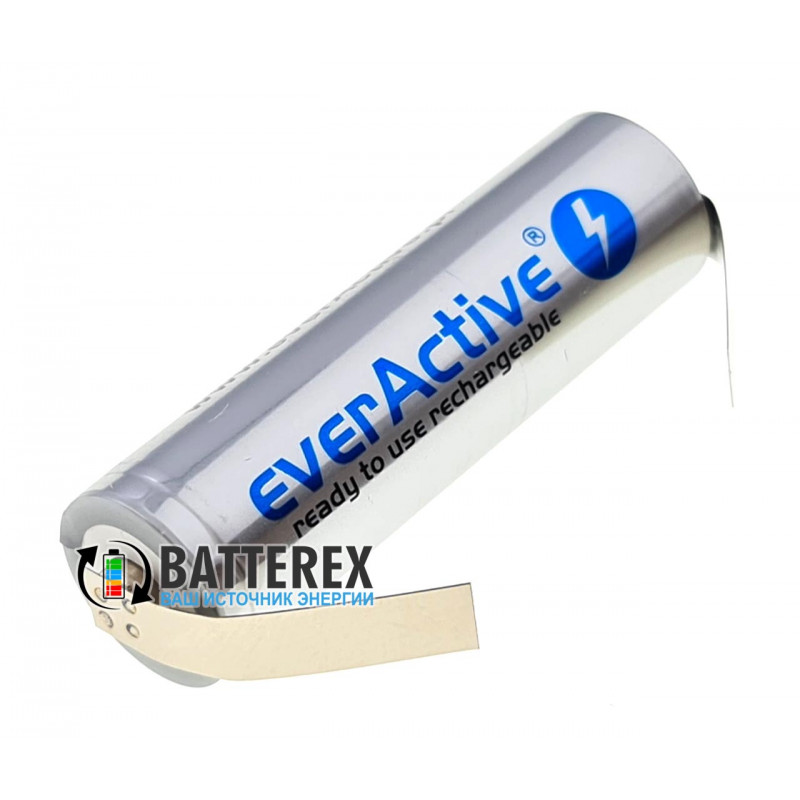 Аккумулятор АА EverActive 2000mah с лепестками под пайку