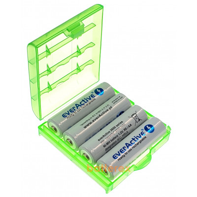 AA EverActive 2600 mah - 4 шт. в пластиковом боксе