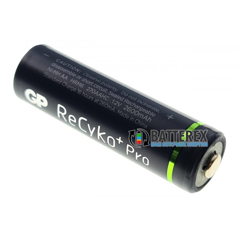 Пальчиковые АА аккумуляторы GP Recyko Pro 2600mah Photo Flash поштучно от 1 шт. Пальчиковые АА аккумуляторы GP Recyko Pro 2600mah Photo Flash поштучно от 1 шт.