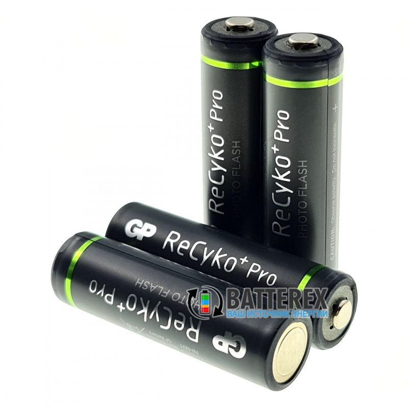 Пальчиковые АА аккумуляторы GP Recyko Pro 2600mah Photo Flash поштучно от 1 шт. Пальчиковые АА аккумуляторы GP Recyko Pro 2600mah Photo Flash поштучно от 1 шт.
