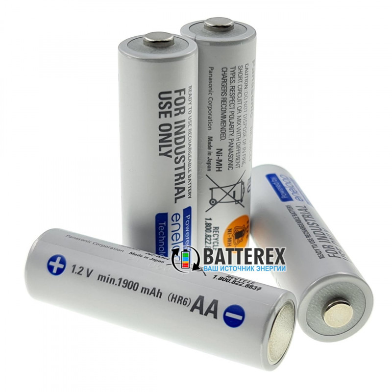 AA аккумуляторы Panasonic Eneloop Industrial min.1900mah BK-3MCCF поштучно от 1 шт. AA аккумуляторы Panasonic Eneloop Industrial min.1900mah BK-3MCCF поштучно от 1 шт.