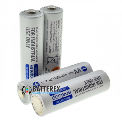 AA Panasonic Eneloop Industrial 2000mah (min.1900 mah) BK-3MCCF 2100 циклов - поштучно - 2024 год AA Panasonic Eneloop Industrial 2000mah (min.1900 mah) BK-3MCCF 2100 циклов - поштучно - 2024 год
