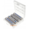 AA аккумуляторы Panasonic Eneloop 2000 mah (min. 1900mah) BK-3MCCE - 4 шт. в пластиковом боксе белого цвета
