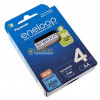 4 аккумулятора AA Panasonic Eneloop 2000 mah BK-3MCDE/4BE в картонной эко-упаковке EcoBox 4 аккумулятора AA Panasonic Eneloop 2000 mah BK-3MCDE/4BE в картонной эко-упаковке EcoBox