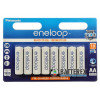 AA аккумуляторы Panasonic Eneloop 2000 mah (min. 1900mah) BK-3MCCE 8 шт. в картонном блистере