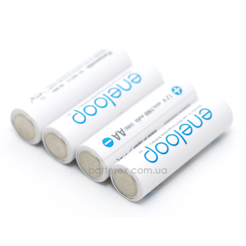 AA аккумуляторы Panasonic Eneloop 2000 mah (min. 1900mah) BK-3MCCE - 2 шт. в пластиковом боксе