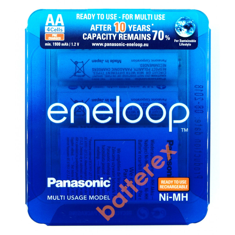 Пальчиковые AA аккумуляторы Panasonic Eneloop 2000mah (min.1900mah) BK-3MCCE/4LE в слайд-блистере Sliding Pack - упаковка 4 шт. Оригинал - Япония! Пальчиковые AA аккумуляторы Panasonic Eneloop 2000mah (min.1900mah) BK-3MCCE/4LE в слайд-блистере Sliding Pack - упаковка 4 шт. Оригинал - Япония!
