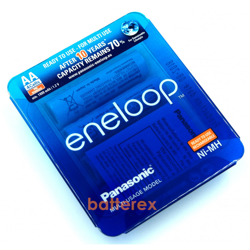 Пальчиковые AA аккумуляторы Panasonic Eneloop 2000mah (min.1900mah) BK-3MCCE/4LE в слайд-блистере Sliding Pack - упаковка 4 шт. Оригинал - Япония! Пальчиковые AA аккумуляторы Panasonic Eneloop 2000mah (min.1900mah) BK-3MCCE/4LE в слайд-блистере Sliding Pack - упаковка 4 шт. Оригинал - Япония!