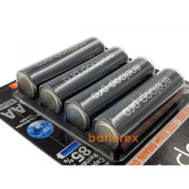 Аккумулятор AA Panasonic Eneloop Pro 2600 mah BK-3HCDE 4BE 4 шт. в картонном блистере Аккумулятор AA Panasonic Eneloop Pro 2600 mah BK-3HCDE 4BE 4 шт. в картонном блистере