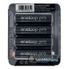 Слайд-блистер аккумуляторов AA Panasonic Eneloop Pro 2600 mah BK-3HCDE/4LE Sliding Pack - 4 аккумулятора в упаковке - Оригинал-Япония
