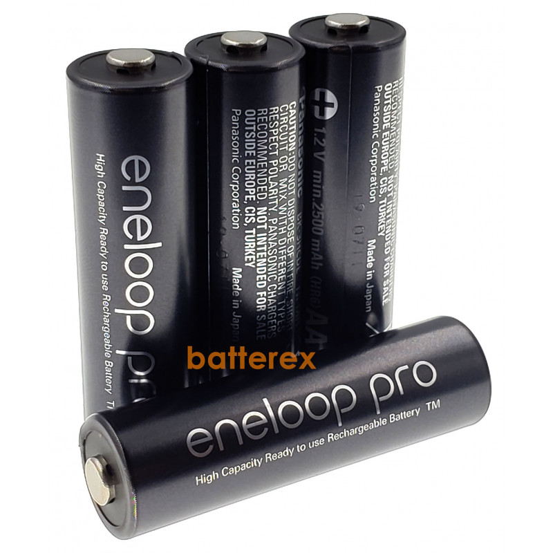 Аккумулятор AA Panasonic Eneloop Pro 2600 mah BK-3HCDE 4BE 4 шт. в картонном блистере Аккумулятор AA Panasonic Eneloop Pro 2600 mah BK-3HCDE 4BE 4 шт. в картонном блистере