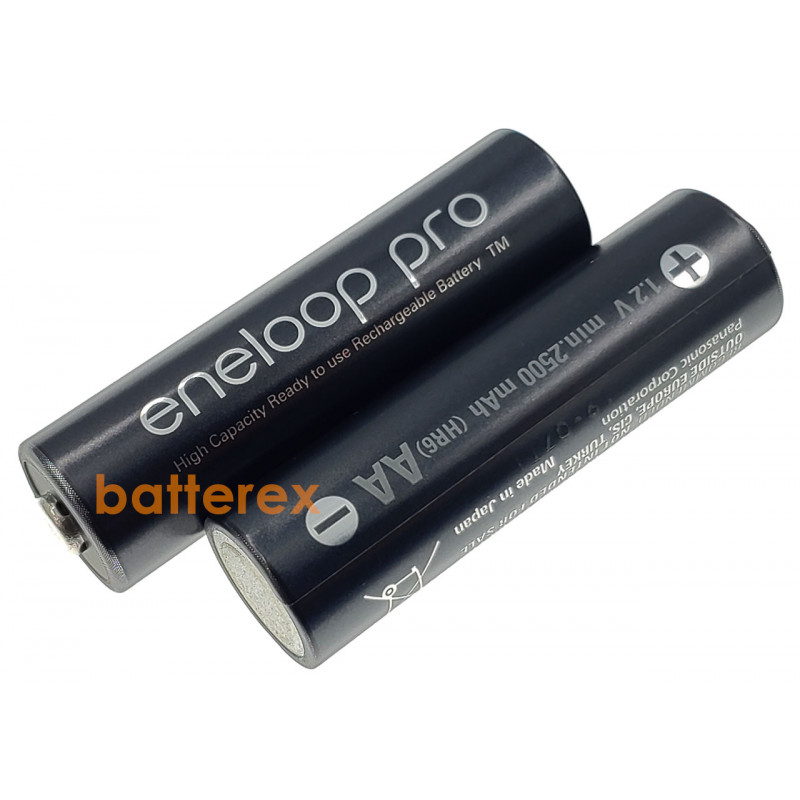 Аккумуляторы АА Panasonic Eneloop Pro 2600 mah - упаковка в блистере 2 шт - цена за упаковку Аккумуляторы АА Panasonic Eneloop Pro 2600 mah - упаковка в блистере 2 шт - цена за упаковку