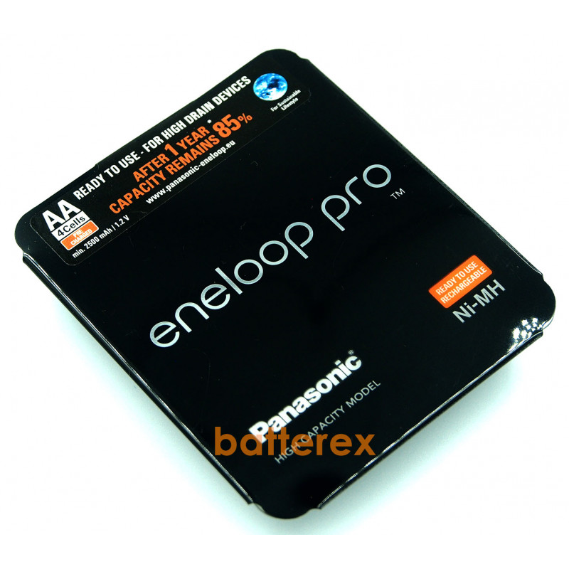 Слайд-блистер аккумуляторов AA Panasonic Eneloop Pro 2600 mah BK-3HCDE/4LE Sliding Pack - 4 аккумулятора в упаковке - Оригинал-Япония Слайд-блистер аккумуляторов AA Panasonic Eneloop Pro 2600 mah BK-3HCDE/4LE Sliding Pack - 4 аккумулятора в упаковке - Оригинал-Япония