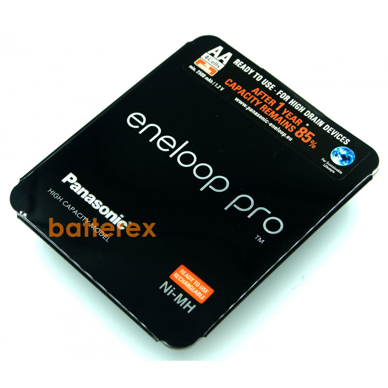 Слайд-блистер аккумуляторов AA Panasonic Eneloop Pro 2600 mah BK-3HCDE/4LE Sliding Pack - 4 аккумулятора в упаковке - Оригинал-Япония Слайд-блистер аккумуляторов AA Panasonic Eneloop Pro 2600 mah BK-3HCDE/4LE Sliding Pack - 4 аккумулятора в упаковке - Оригинал-Япония