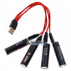 Аккумуляторы AA Li-ion Soshine 1.5V 2600mWh с зарядкой от USB Type-C - комплект 4 аккумулятора, зарядный кабель и бокс для хранения Аккумуляторы AA Li-ion Soshine 1.5V 2600mWh с зарядкой от USB Type-C - комплект 4 аккумулятора, зарядный кабель и бокс для хранения