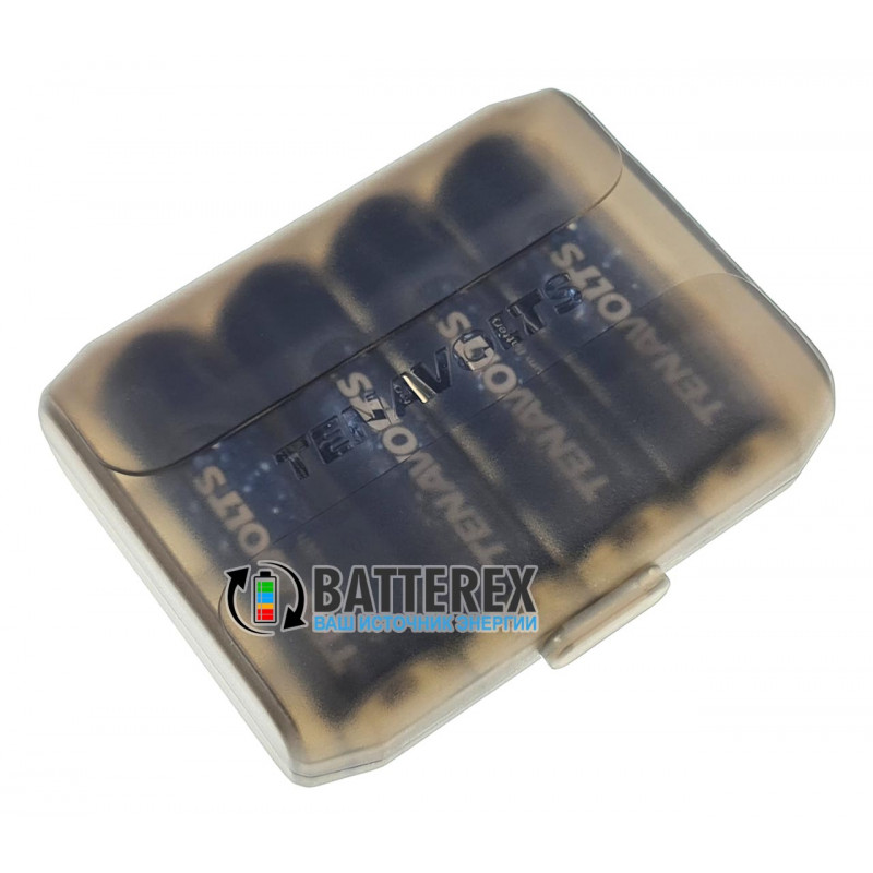 Аккумулятор АА литий-ионный 1,5V Tenavolts 2775mWh - 4 шт. в оригинальном боксе Аккумулятор АА литий-ионный 1,5V Tenavolts 2775mWh - 4 шт. в оригинальном боксе