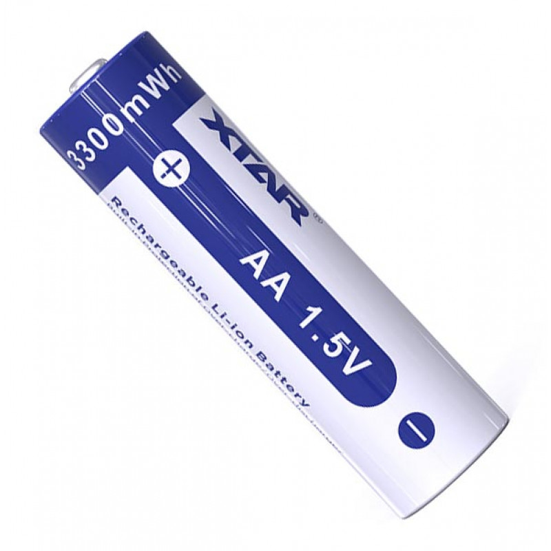 Аккумулятор АА литий-ионный 1,5V XTAR 3300mWh 2200mah