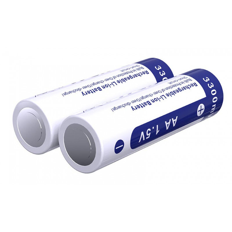 Аккумулятор АА литий-ионный 1,5V XTAR 3300mWh 2200mah Аккумулятор АА литий-ионный 1,5V XTAR 3300mWh 2200mah