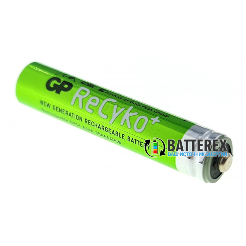 Микропальчиковые аккумуляторы AAAA GP Recyko 300mah - поштучно от 1 шт Микропальчиковые аккумуляторы AAAA GP Recyko 300mah - поштучно от 1 шт