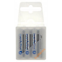 AAA EverActive 800 mah Silver Line в пластиковом кейсе (цена за 4 шт.)