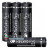 Минипальчиковые ААА аккумуляторы GP Recyko Pro 800mah на 1500 циклов - 4 шт. в коробочке
