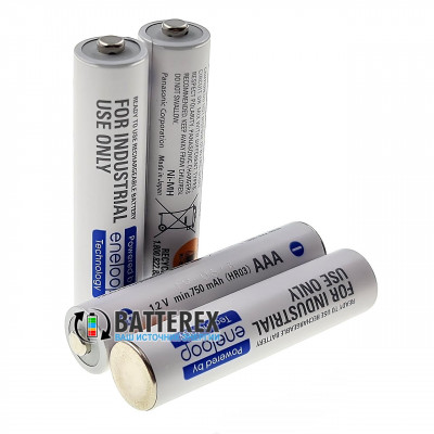 AAA Panasonic Eneloop Industrial 800mah BK-4MCCF 2100 циклов - поштучно