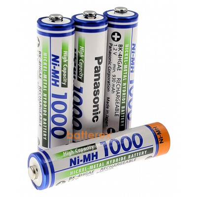 AAA Panasonic 1000 mah BK-4HGAE поштучно (цена за 1 шт.)