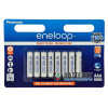 Аккумуляторы AAA Panasonic Eneloop 800 mah BK-4MCCE/8BE - 8 шт. в картонном блистере