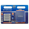 AAA Panasonic Eneloop 800 mah BK-4MCCE/C4BE - упаковка в блистере 4 аккумулятора + фирменный бокс Eneloop