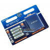 AAA Panasonic Eneloop 800 mah BK-4MCCE/C4BE - упаковка в блистере 4 аккумулятора + фирменный бокс Eneloop