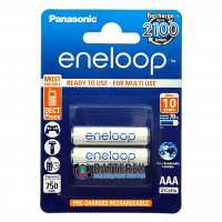 AAA Panasonic Eneloop 800 mah BK-4MCCE/2BE - 2 аккумулятора в блистере - 2024 год AAA Panasonic Eneloop 800 mah BK-4MCCE/2BE - 2 аккумулятора в блистере - 2024 год