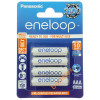 Минипальчиковые ААА аккумуляторы Panasonic Eneloop 800 mah BK-4MCCE/4BE - упаковка 4 шт. в картонном блистере