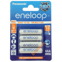 AAA Panasonic Eneloop 800 mah BK-4MCCE/4BE - 4 шт. в картонном блистере - 2024 год AAA Panasonic Eneloop 800 mah BK-4MCCE/4BE - 4 шт. в картонном блистере - 2024 год