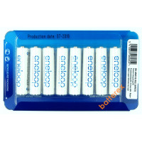 AAA Panasonic Eneloop 800 mah BK-4MCCE/8LE - 8 аккумуляторов в слайд-блистере Sliding Pack AAA Panasonic Eneloop 800 mah BK-4MCCE/8LE - 8 аккумуляторов в слайд-блистере Sliding Pack
