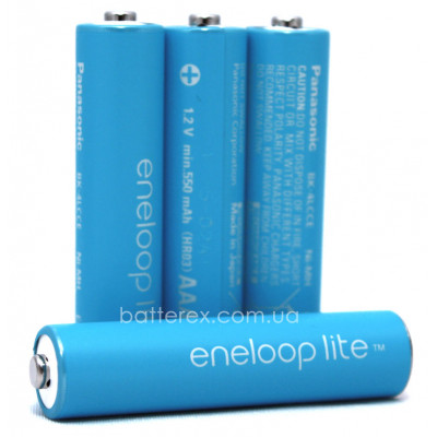 AAA Panasonic Eneloop Lite 600 mah BK-4LCCE (3000 циклов) поштучно (цена за 1 шт.)