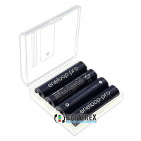 AAA Panasonic Eneloop Pro 980mah (min.930 mah) BK-4HCDE - 4 шт в пластиковом боксе Soshine AAA Panasonic Eneloop Pro 980mah (min.930 mah) BK-4HCDE - 4 шт в пластиковом боксе Soshine