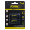 Минипальчиковые AAA аккумуляторы Powerex 1000 mah - 4 шт. в блистере