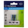 ААА Westinghouse MAX 1000 mah (2 шт. в блистере)