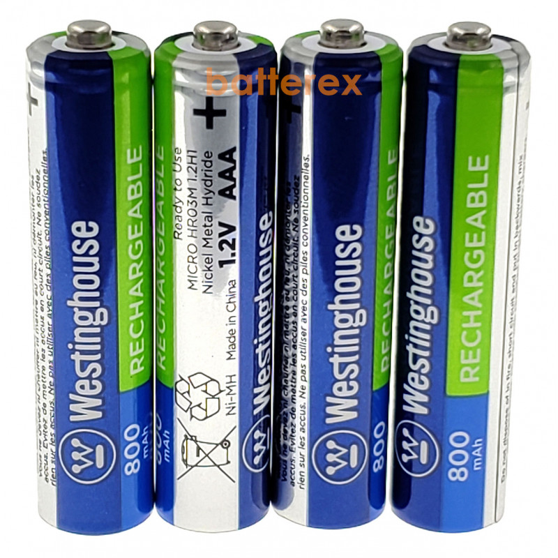 ААА Westinghouse Premium 800 mah (4 шт. в кейсе) ААА Westinghouse Premium 800 mah (4 шт. в кейсе)
