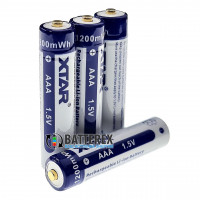 Литий-ионные ААА акумуляторы XTAR Li-ion 1.5V